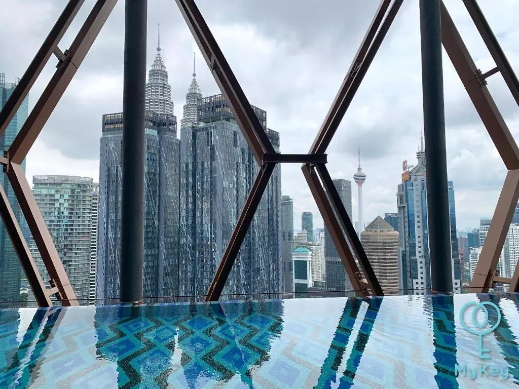 公寓 Scarletz Suites Klcc Kuala Lumpur By Okidoki Homes 马来西亚